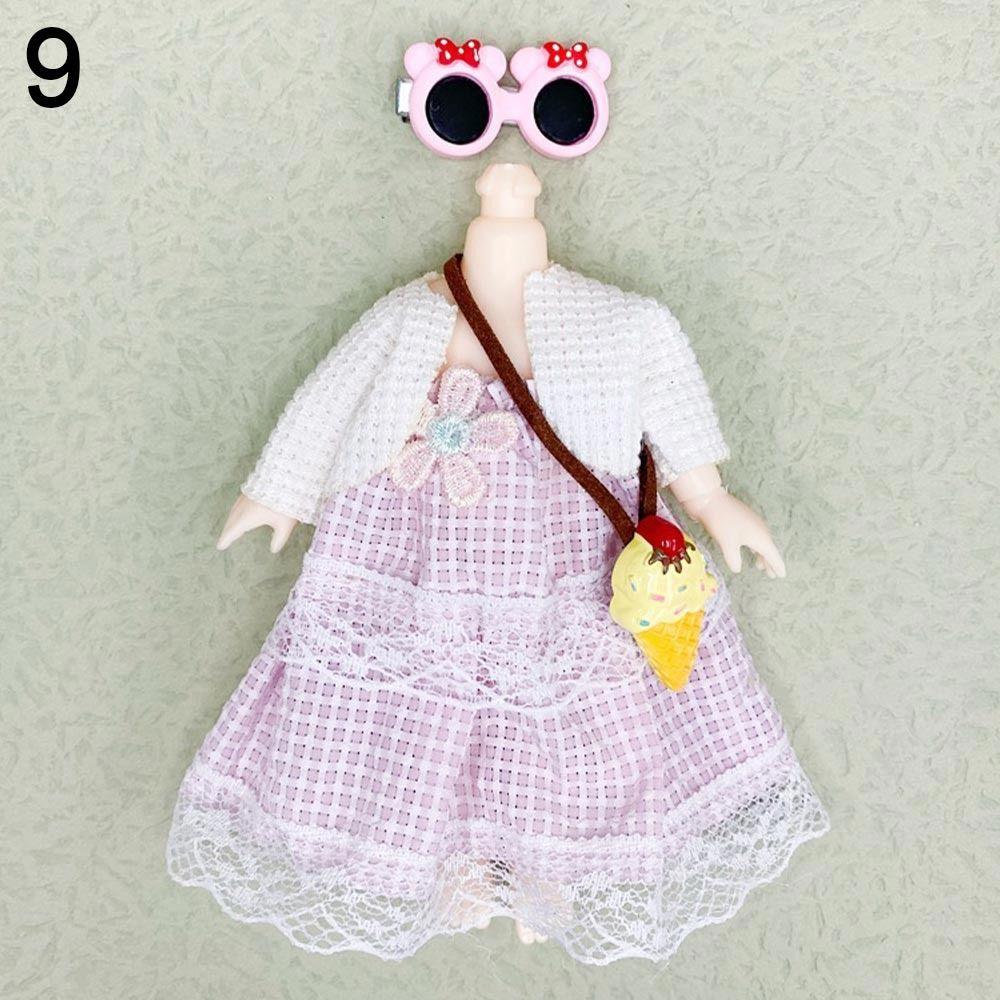 Ob11 Accessories 16~17cm Dolls Dresses Doll Clothes Beautiful Doll Outfit Animal Doll Suit