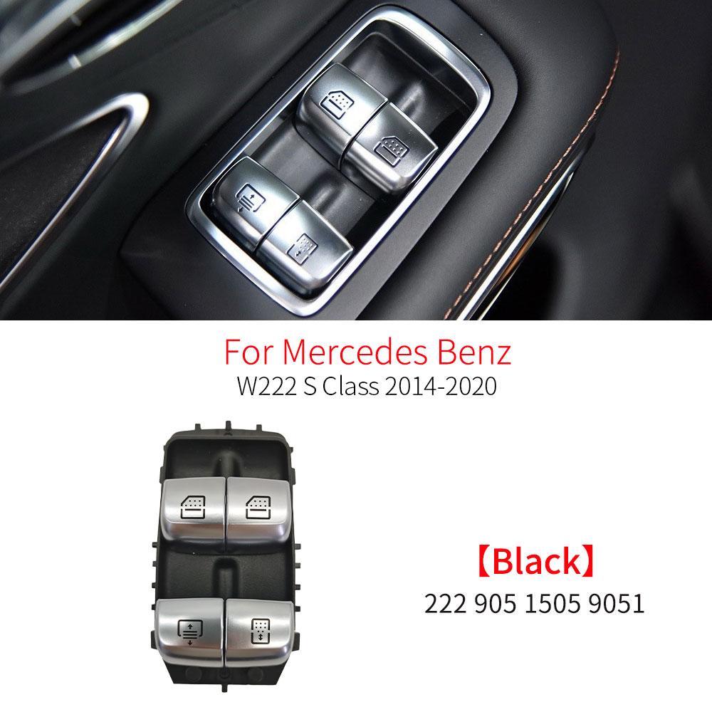 For Mercedes W222 W213 Car Rear Door Electric Power Window Switch Master Accessory For Benz E S Class E260 E300 S350 S400 S500
