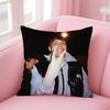 Hot Hiphop Singer K-Kid Y-Yugi Cushion Cover Pillowcase Short Plush Invisible Zipper Room Sofa Cushion Cover