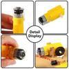 Magnetic DC Electric Motor Yellow Dual Shaft Gear Motor TT Motor Tire Wheel  Arduino Smart Car