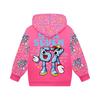 Girls Steal a Brainrot 67 Printed Casual Hooded Zipper Long Sleeves Jacket Coat