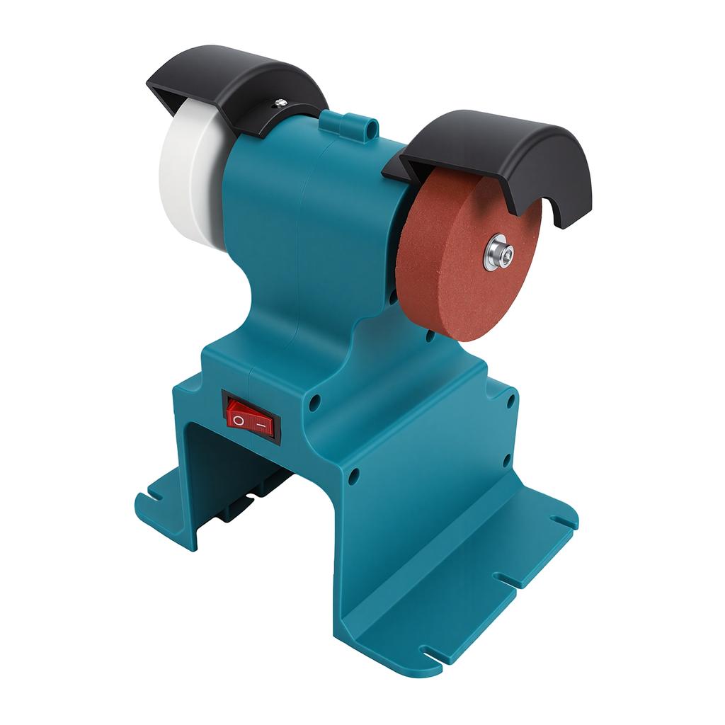 Mini Bench Grinder Fit for BL1830B BL1840B Battery Cordless Electric Sander Machine for Waxing Grinding Polishing