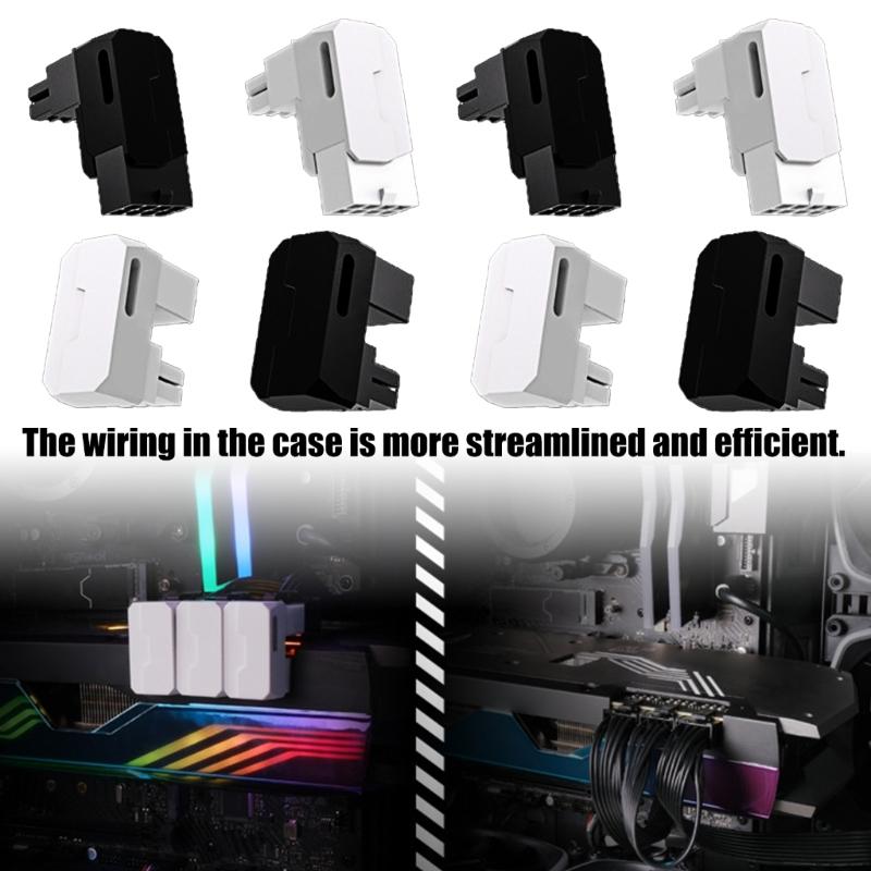Flexible 8PIN Visuals Card Connector Space Saving Design For Dense Case Aluminum Mixture Material