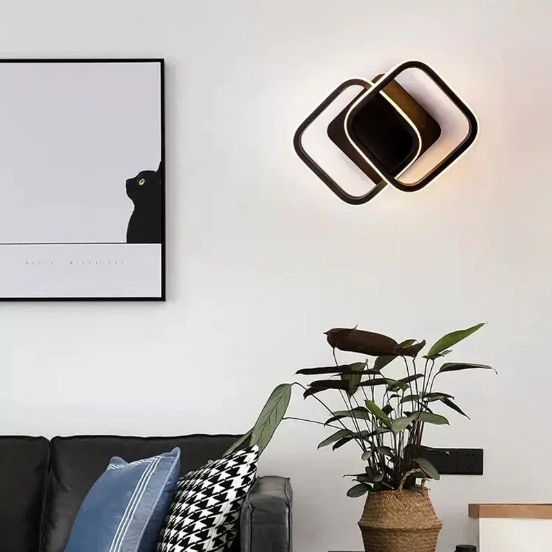 Moderne LED Deckenleuchten für Wohnzimmer Gang Flur Balkon Eingangsbereich Lampe Led 20W Innendeckenleuchten Glanz