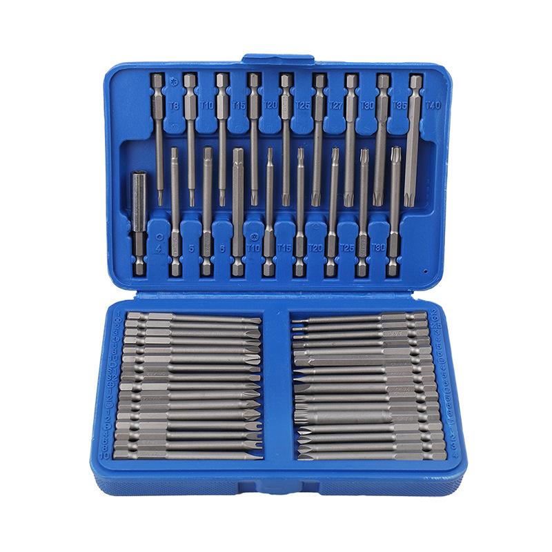 50Pcs Screwdriver Bit Set Security Bit Set Extra Long Magnetic Driver Kit Drill Screwdriver Bit Set