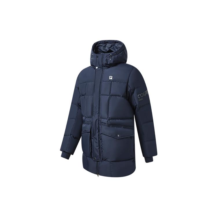 New FILA Down Jacket Men's Royal Blue A11M243902F-NV