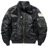 Spring and Autumn Flight Jacket Men's Loose Large Size Tactical Tooling Jacket Stand-up Collar Embroidered Baseball Jersey Trendy Men