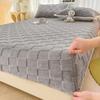 2025 Cearceaf de Pat de Pluș Lenjerie de Pat Cearceaf Velvet Cearceaf de Pat Litera 3D Love Husă de Saltea Elastic Ajustabil Cearceaf cu Elastic