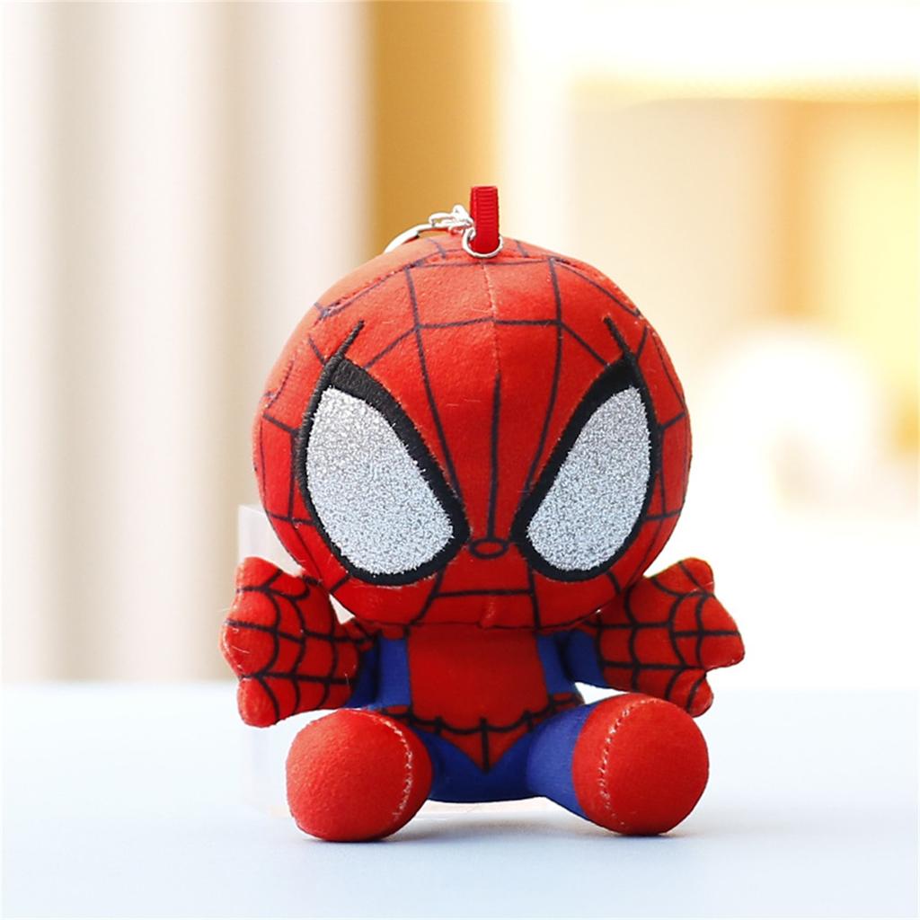 Cute Plush Toy Keychain Charm for Kids Backpack and Bag Decoration