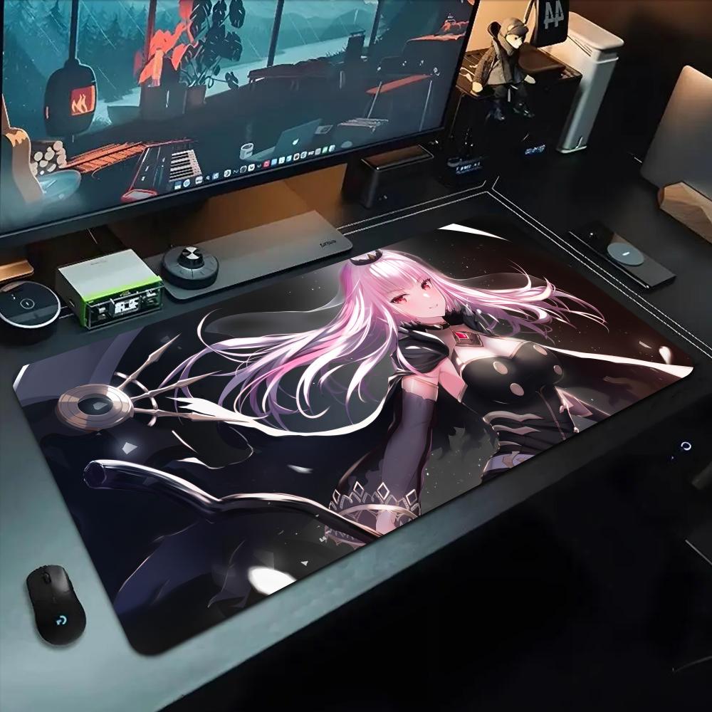 calliope mori Mouse Pad 500X1000 mm Large Gaming Mousepad Gamer XL Rubber Otaku Keyboard Pad Laptop Desk Mat
