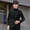 Ανδρικό κοστούμι casual κορεατική έκδοση Slim Fit Trend φθινοπώρου και χειμώνα Ανδρικό μικρό κοστούμι μάλλινο χοντρό μπουφάν