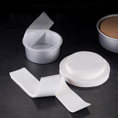 50 Sets Cake Mold Edge Paper Non Stick Surround Mould Rim Paper Oven-Safe Bakery Collar Roll For Kitchen Baking Accessories