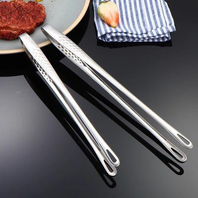 Pinze da BBQ Professionali in Acciaio Inossidabile per Campeggio all'Aperto Cucina Pinza Multifunzione per Alimenti Strumenti per Grigliata Commerciali