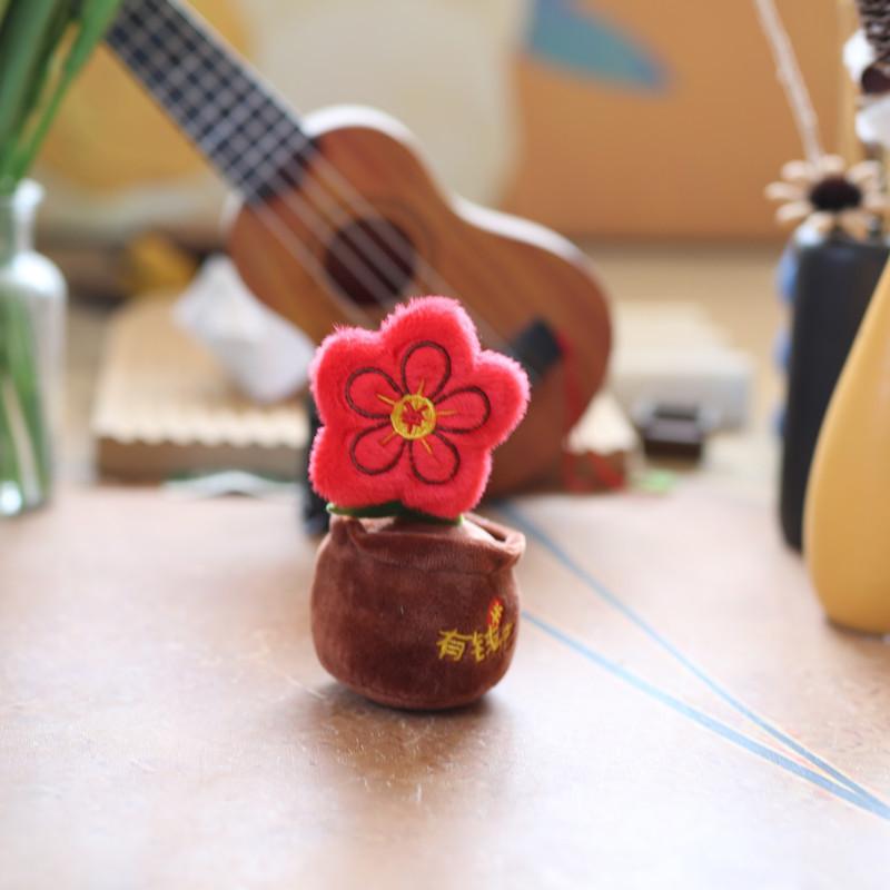 Adorable Plush Money Tree Keychain Cute Decorative Hanging Plush Toy