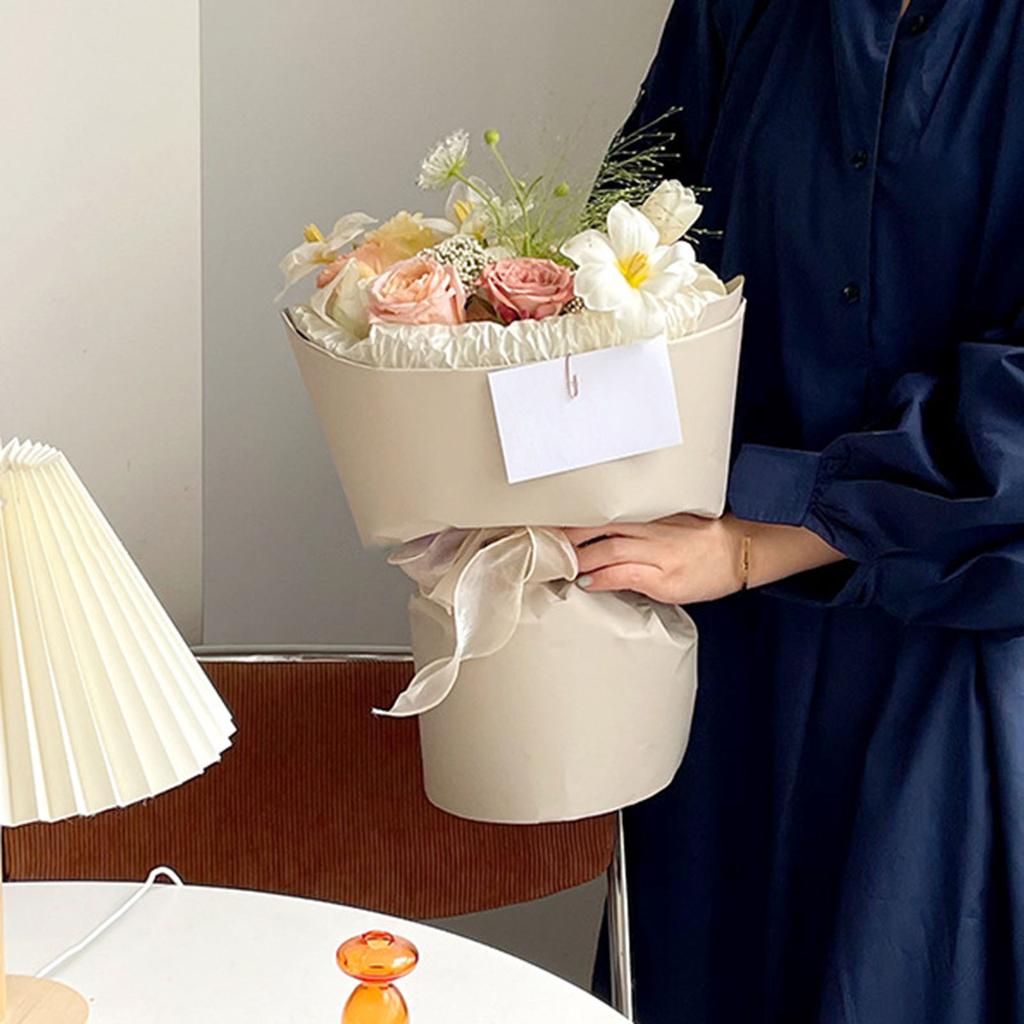 20 Stück Dekorative Floristenpapiere Wasserabweisende Bouquet-Verpackungsblätter Elegantes Blumen- und Geschenkverpackungspapier