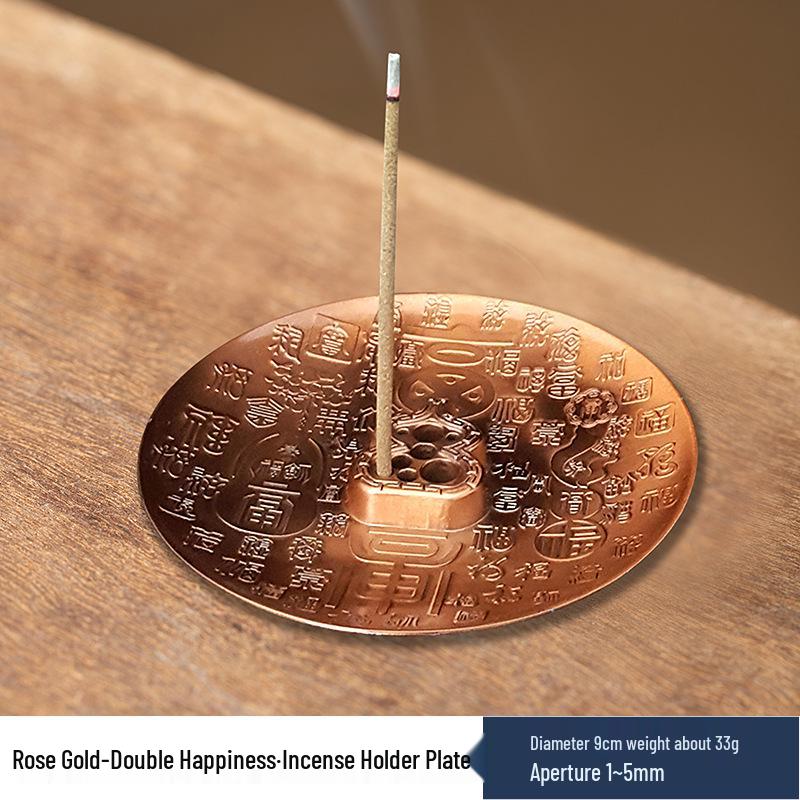 Fisherman Zinc Alloy Incense Holder - Indoor Home Tea Table Antique Stick Incense Burner