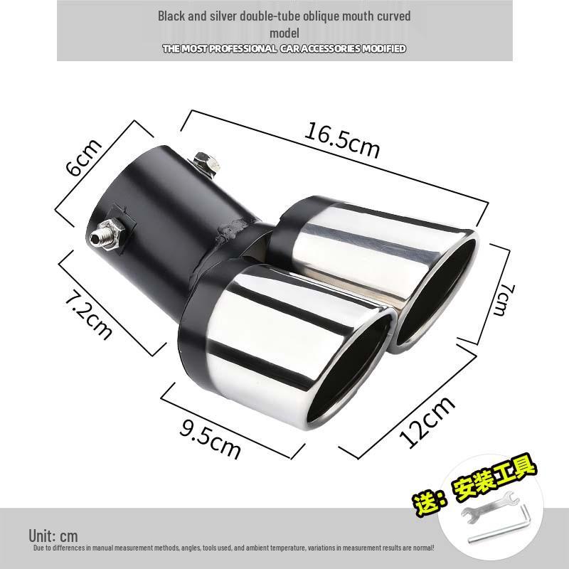 Mitsubishi Outlander Auspuffrohr: Doppelauspuff-Modifikation für Modelle 2013-2021