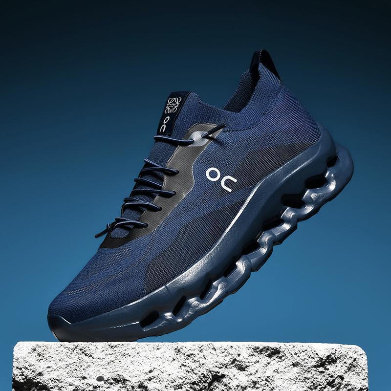 Zapatillas deportivas de moda transpirables ligeras para maratón de caña baja con amortiguación zapatos casuales zapatos de hombre