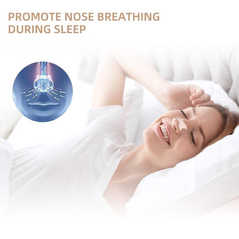 Durable And Safe 100/50Pcs Breath Nasal Strips Right Way Stop Snoring Anti Snore Nose Strip Easier Better Breathing Good Sleeping Patches