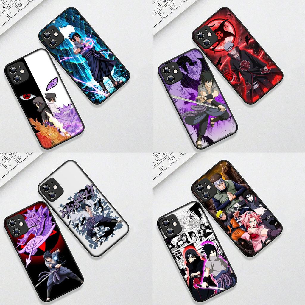 For Samsung Galaxy S20 S22 S21 FE Ultra Plus A07 A17 A15 A16 A25 A57 A37 Phone Cover Soft Case Narutos Itachi Uchiha Sasuke