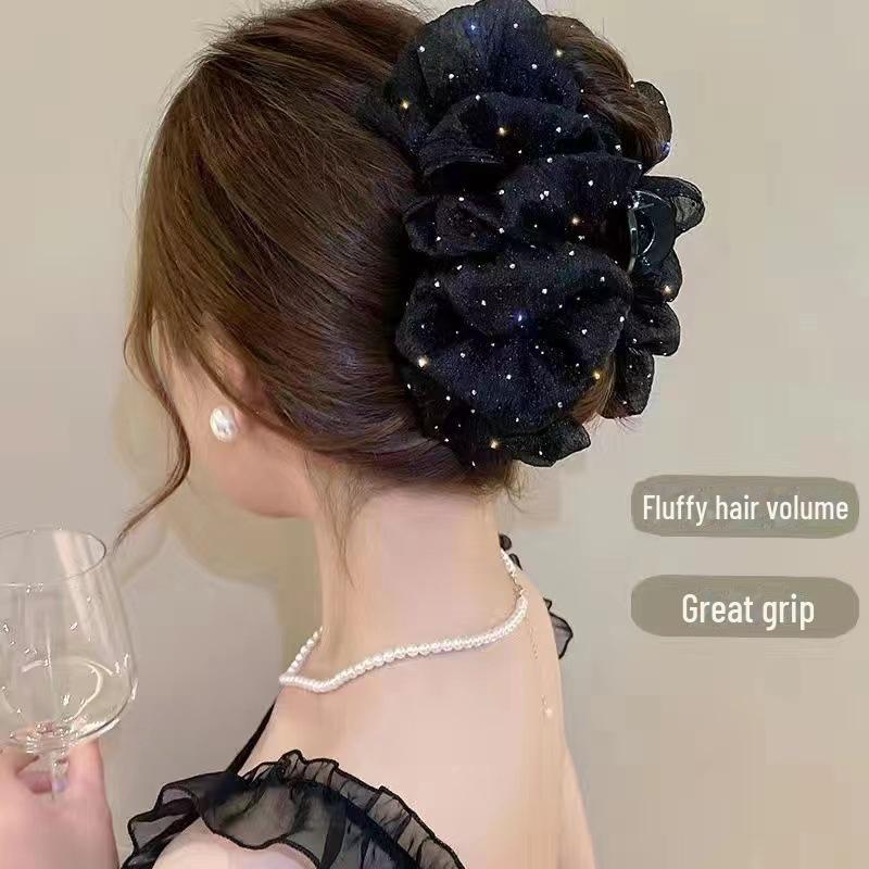 

«Высококачественная заколка-бантик Princess Shark — головной убор Celebrity Cloud Mesh 2024 года»