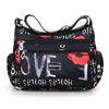 Lightweight Nylon Crossbody Bags for Women Multi-Pattern Shoulder Purses for Daily, Travel Casual Outings with Adjustable Straps