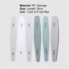 Yousheng 6Pcs/Box Nail File Wide Application DIY PP Nail Sanding File Kit for Female