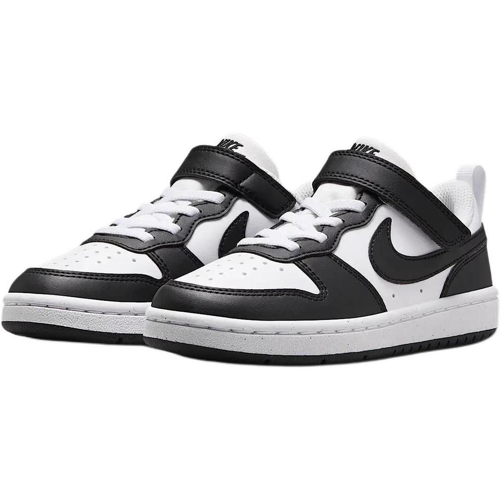 Nike Pantofi de Skateboard Court Borough pentru Copii Alb Negru Copii cu Vârsta de 3-7 Ani DV5457-131