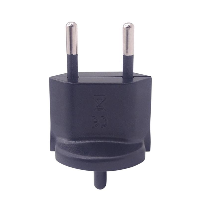 1PC European France Plugs Travel Adapter 3 Pin Plug 16A to 10A 250V Power Plug EU Electrical Plug 1