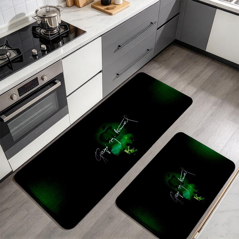 Kocaelispor Kulb Flannel Kitchen Mat Christmas Soft Area Rug Non Slip Floor Carpet Home Decoration