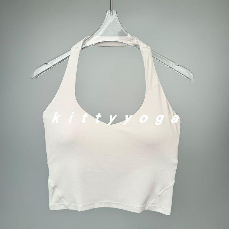 [Fairy Hong Kong Style Halterneck] U-Collar Sexy Open Back Sports Bra Yoga Fitness Disco Jumping Sexy Female New Arrival