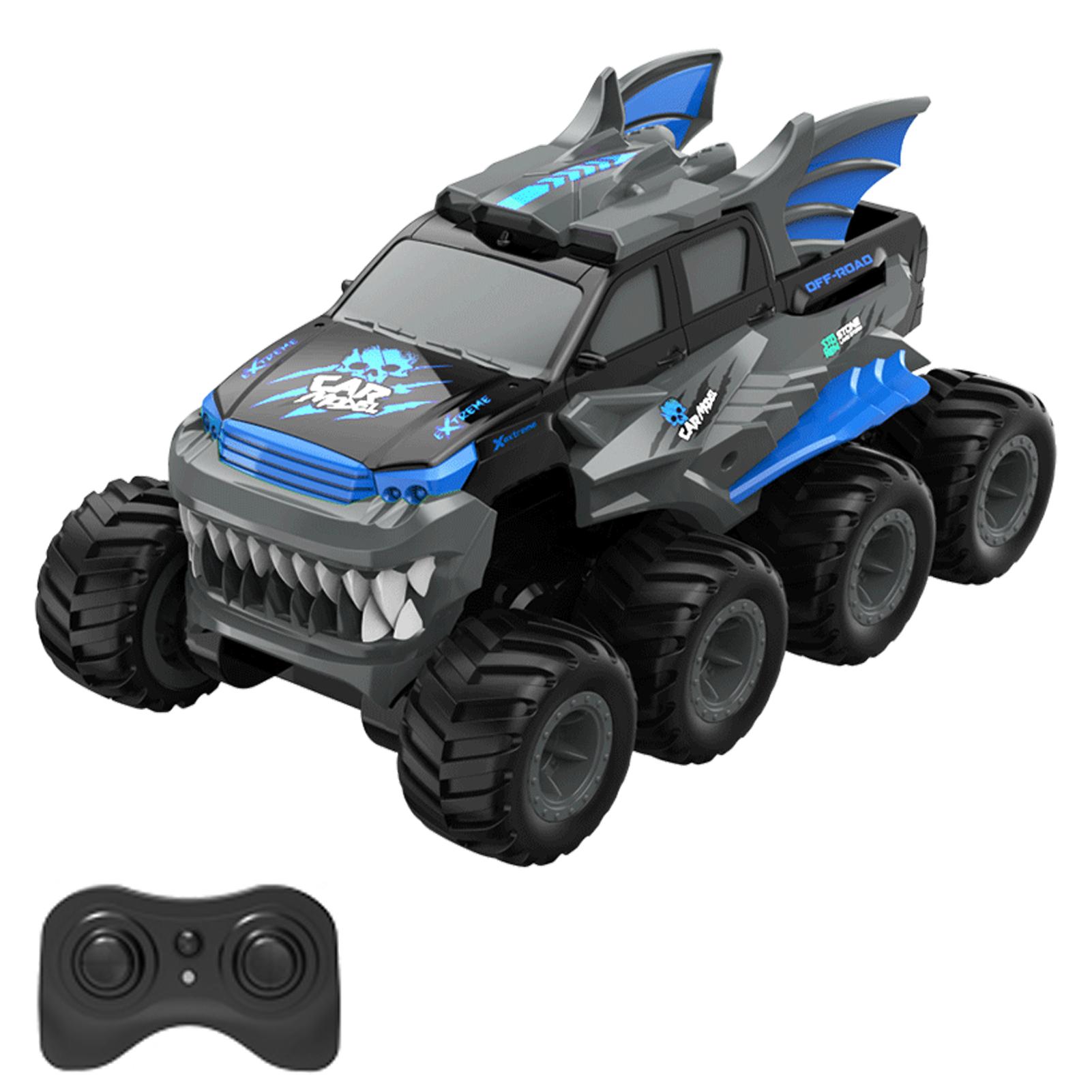 

Remote Control Car, 2.4G 8WD Amphibious Waterproof Off Road Vehicle for Kids, 360 degrees Rotating Pool Lake Outdoor 1xBattery синий