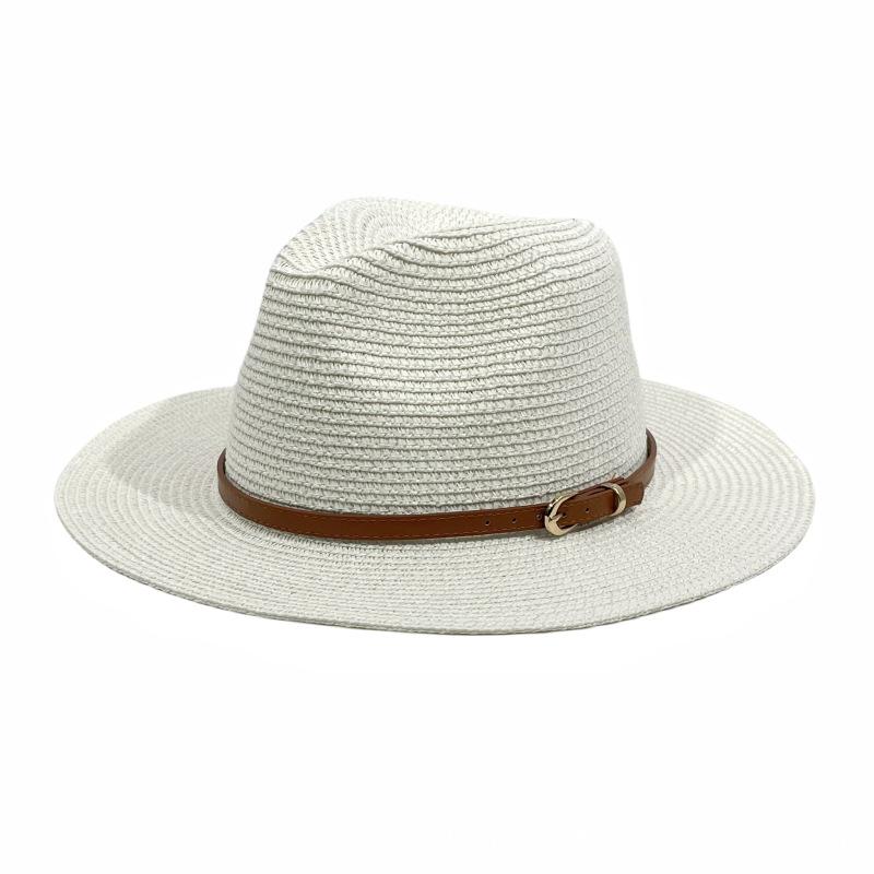 New Summer Vacation Sunshade Sunscreen Beach Hat Belt Buckle Accessories