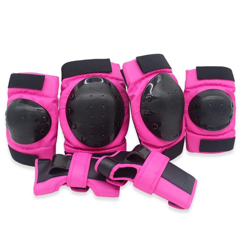 Children's Roller Skate & Skateboard 6-Piece Protective Gear Set