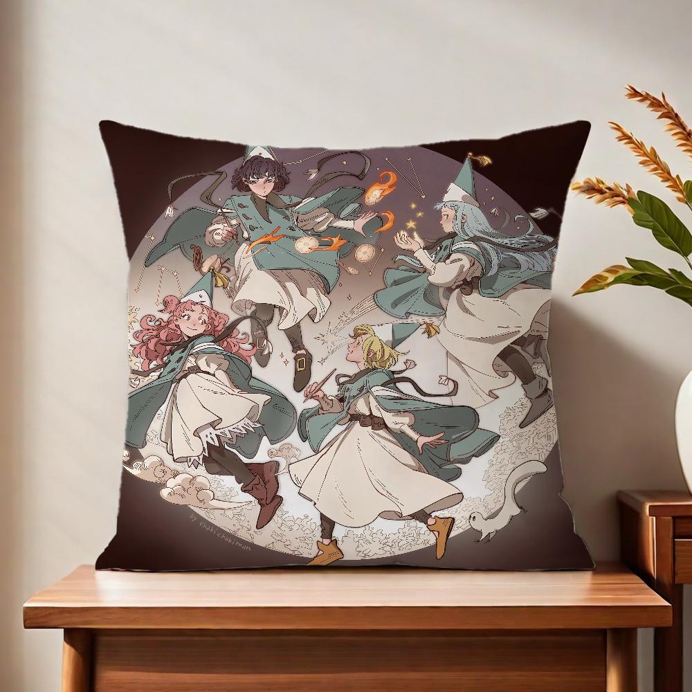 Wwitch cute Hat AAtelier cushion cover For Pillow Printing Sofa Decoration Home Car Room Coffee Shop Office Nordic Simplicity