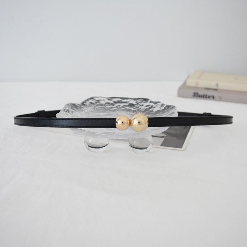 Thin Elegant Womens Fashion Belt For Dresses And Coats In Colors Stylish