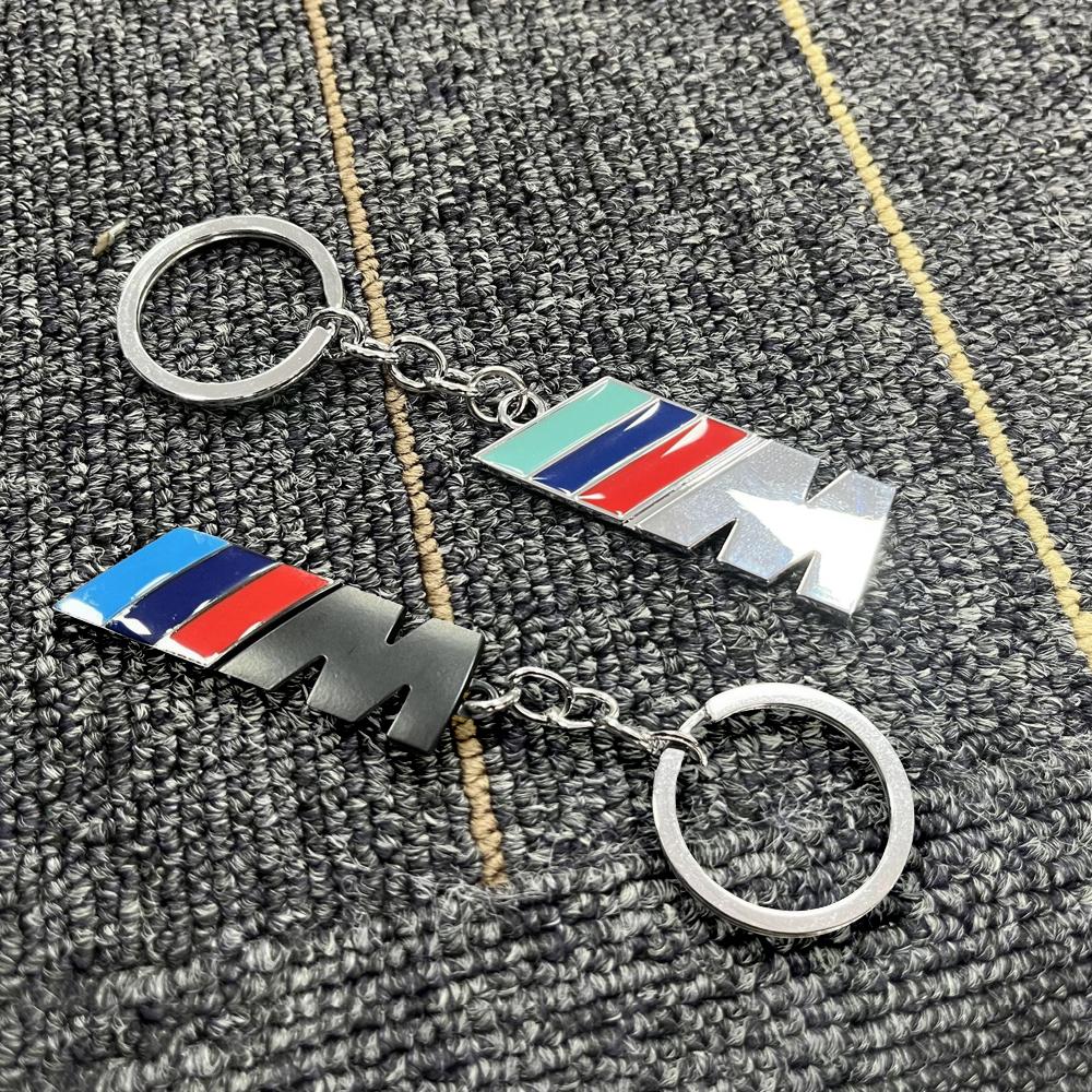 ZDNE2 Creative Metal Alloy Car Styling Keychain Car Emblem Key ring For BMW M Emblem E46 E36 E34 F10 E90 F30 E60 F30 E53 E30 E92 E87