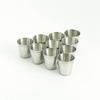 10Pcs 30Ml Portable Stainless Steel Wine Drinking Shot Glasses Barware Cup