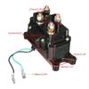 Contactor releu solenoid 12V îmbunătățit Comutator basculant cu buton pentru troliu Folosit pentru ATV UTV