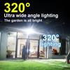 50000LM LED Solar Wall Light With Motion Sensor Outdoor Garden Security Street Light Solar Powered External Solar Lamp