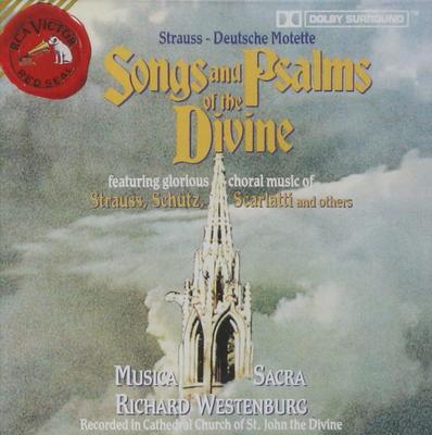 CD SCHUTZ / WESTENBURG / MUSICA SACRA - Lieder & Psalmen des Göttlichen 09026609702 Japan Musik Sonstiges Gebraucht
