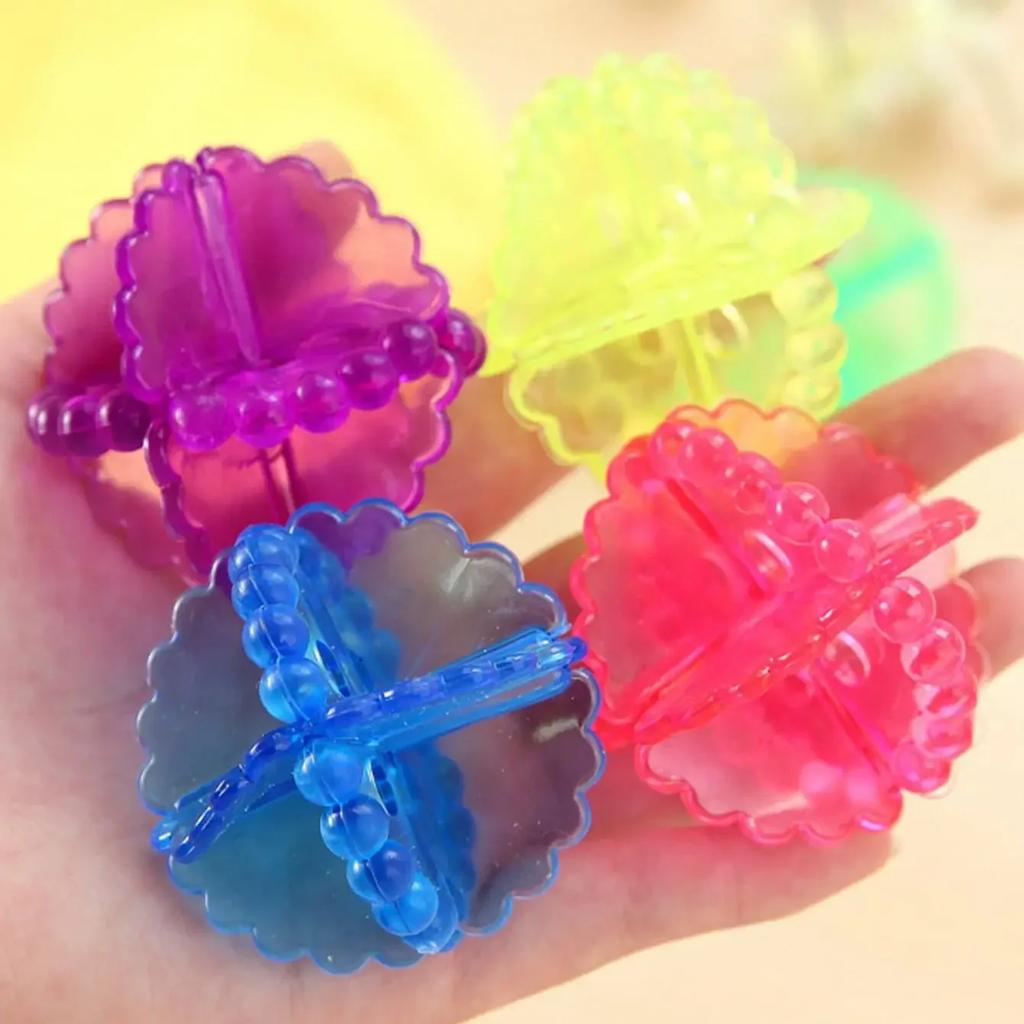 5/10pcs- Cleaning ball, laundry ball, stain removal and anti entanglement device, washing machine, clothes protection ball