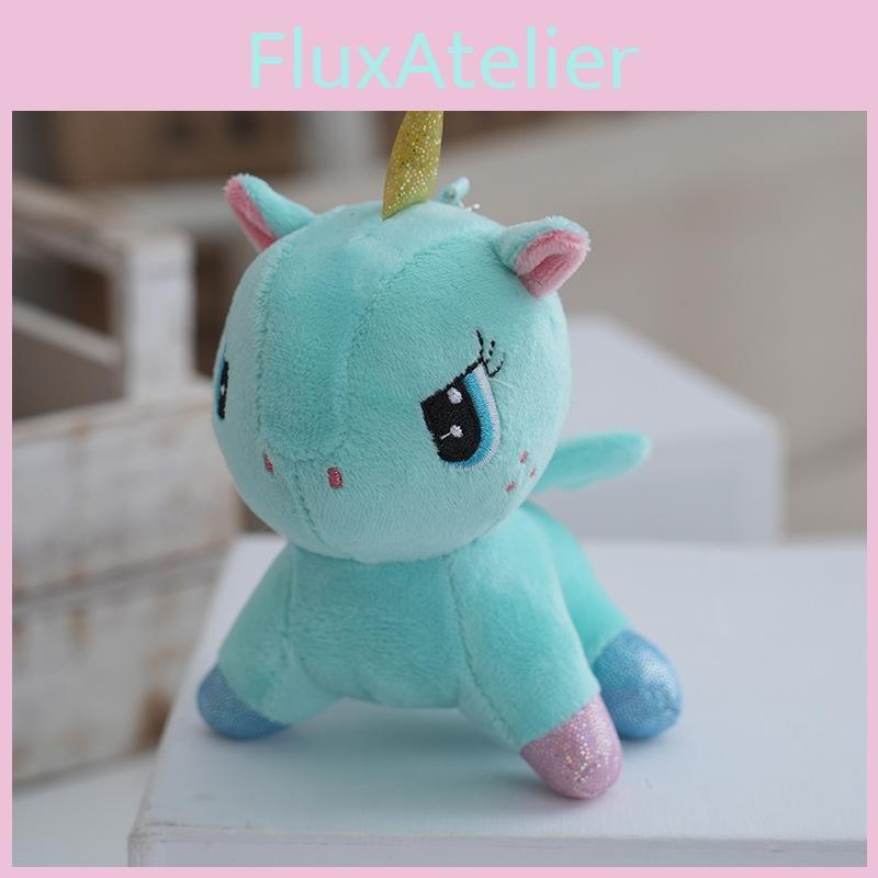 Plush Unicorn Toy Cartoon Cute Doll Keychain Backpack Pendant Child Gift Holiday
