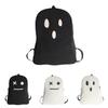 Cute Surprise And Pout Expression Ghost Shaped Backpack For Daily Use