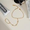 Dainty Trendy Zircon Chain Bracelets for Women Classic Gold Silver Color Adjustable Bracelet Ring Daily Wear Charm Jewelry Gifts