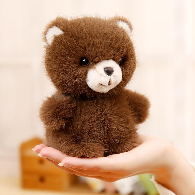 Style Cute Cartoon Plush Panda Keychain Pendant Car Decor For Kids And Teens