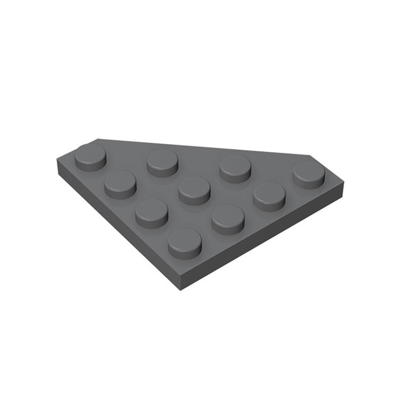 

Non-Toxic Moc 10Pcs 30503 Wedge Plate 4X4 Building Blocks Kit Cut Corner Board Bricks Particle Educational Toys Children Birthday Gifts