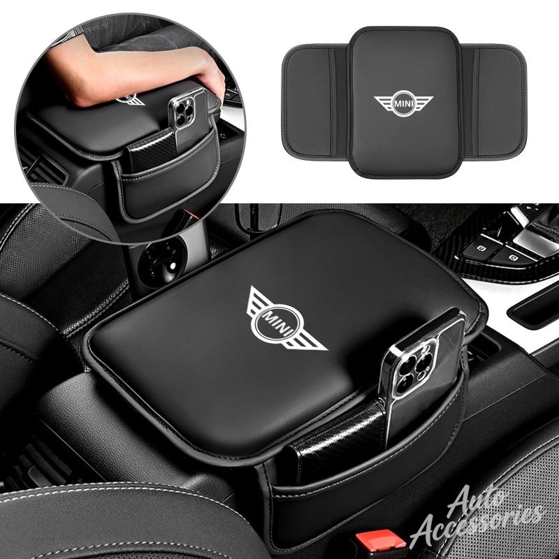 uylez5 Fashion Car Armrest Box Pad Auto Armrest Mat Auto Interior Accessories For BMW Mini Cooper One JCW F54 F55 F56 F57 F60 R50 R52