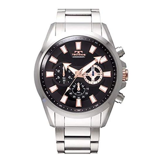 

Technos TECHNOS Watch TSM616SB Quartz Black Silver [Men s]