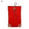 2025 Red Envelope Lucky Money Bag Texture Faux Silk Visiting Relatives New Year Red Envelope for Chinese Spring Festival HongBao